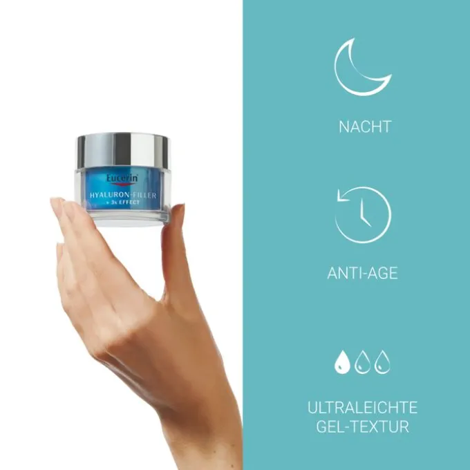 EUCERIN Anti-Age Hyaluron-Filler Feucht.Boos.Nacht 50 ml
