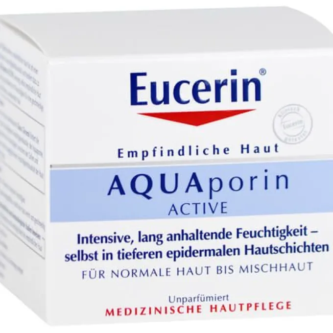 EUCERIN AQUAporin Active Creme norm.bis Mischhaut 50 ml