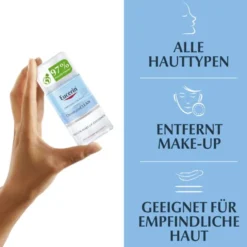 EUCERIN DermatoCLEAN Augen Make-up Entferner 125 ml
