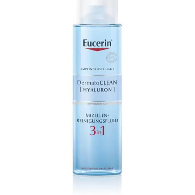 EUCERIN DermatoCLEAN Hyal.Miz.Reinigungsfluid 3in1 400 ml