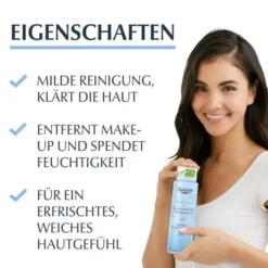 EUCERIN DermatoCLEAN Hyal.Miz.Reinigungsfluid 3in1 400 ml