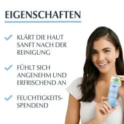 EUCERIN DermatoCLEAN Hyaluron klär.Gesichtswasser 200 ml