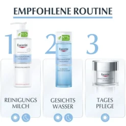 EUCERIN DermatoCLEAN Hyaluron klär.Gesichtswasser 200 ml