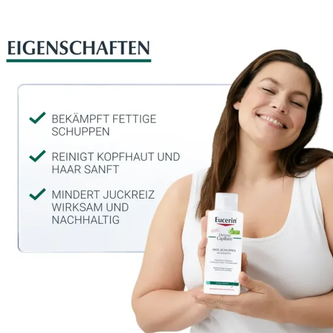 EUCERIN DermoCapillaire Anti-Schuppen Gel Shampoo 250 ml