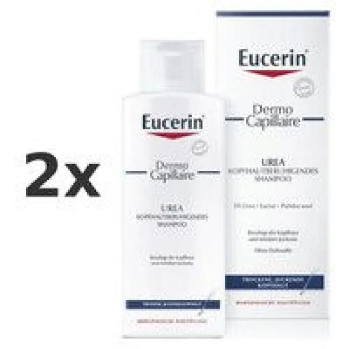 EUCERIN DermoCapillaire kopfhautberuh.Urea Shampoo Set 2x 250ml