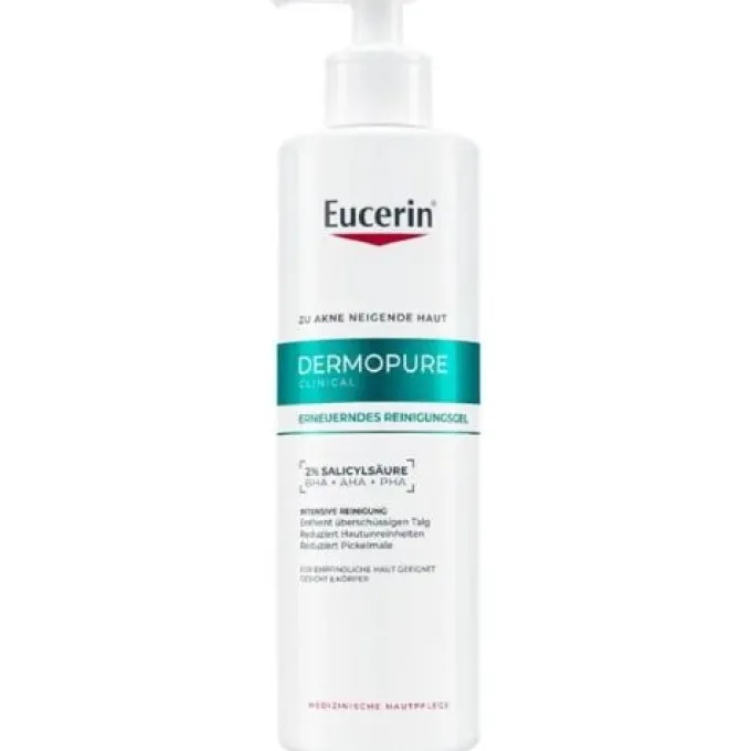 EUCERIN DermoPure Clinical Reinigungsgel erneuernd 400 ml