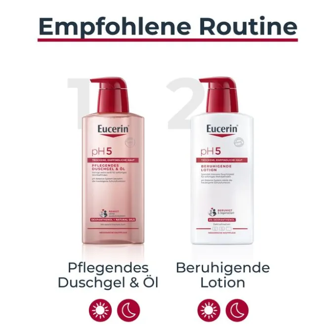 EUCERIN pH5 Duschgel & Öl empfindliche Haut NF 400 ml