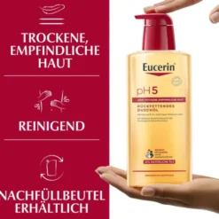 EUCERIN pH5 Duschöl empfindliche Haut m.Pumpe 400 ml