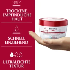 EUCERIN pH5 ultraleichte Feuchtigkeitscreme 350 ml