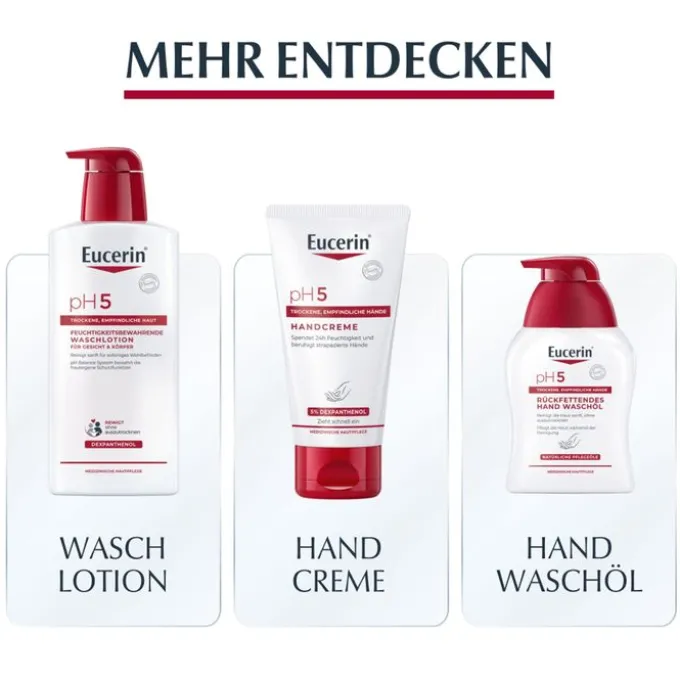 EUCERIN pH5 ultraleichte Feuchtigkeitscreme 350 ml
