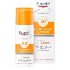 EUCERIN Sun CC Creme getönt mittel LSF 50+ 50 ml