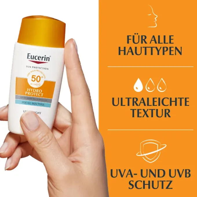 EUCERIN Sun Fluid Hydro Protect Face LSF 50+ 50 ml