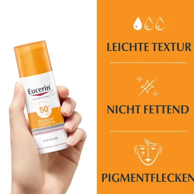 EUCERIN Sun Fluid Pigment Control LSF 50+ 50 ml