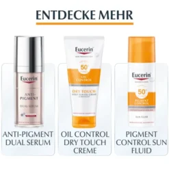 EUCERIN Sun Fluid Pigment Control mittel LSF 50+ 50 ml