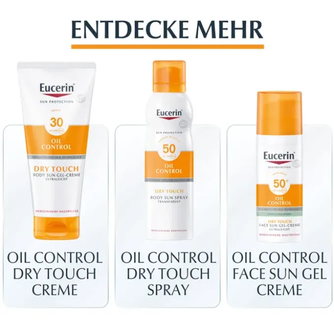 EUCERIN Sun Gel-Creme Oil Control Body LSF 50+ 200 ml