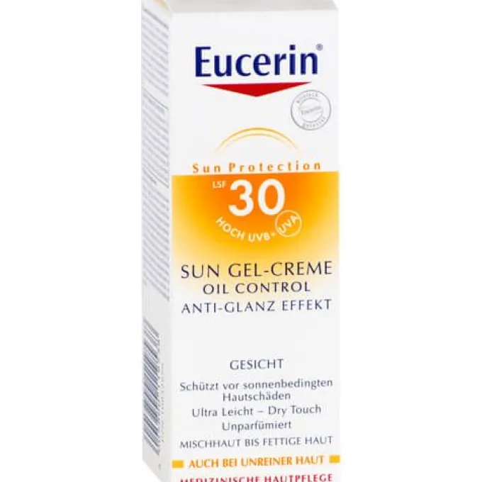 EUCERIN Sun Gel-Creme Oil Contr.Anti-Gl.Eff.LSF 30 50 ml