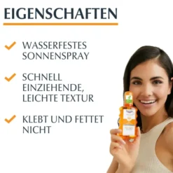 EUCERIN Sun Oil Control Body Transp.Spray LSF 50+ 200 ml