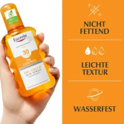 EUCERIN Sun Oil Control Body Transp.Spray LSF 30 200 ml