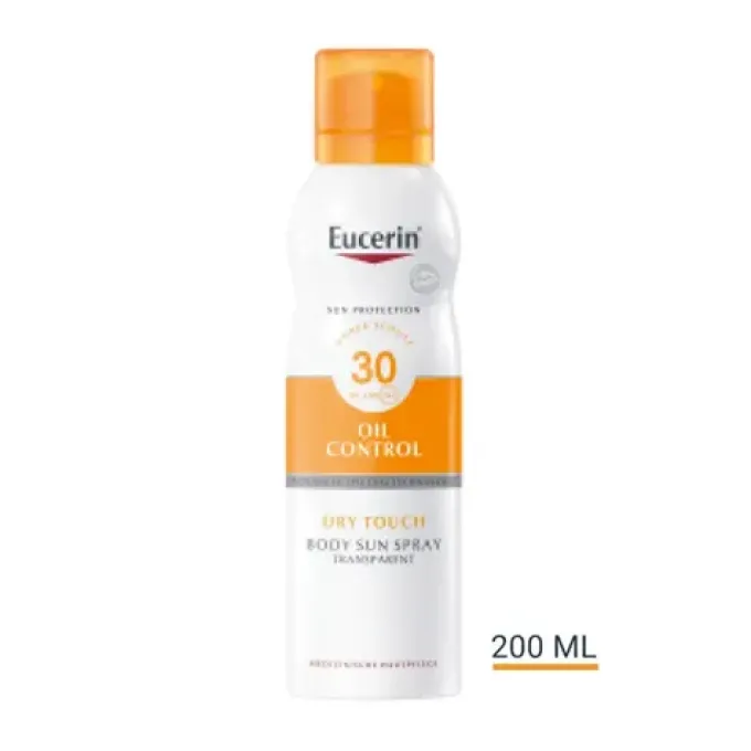 EUCERIN Sun Oil Control Body Transp.Aerosol LSF 30 200 ml