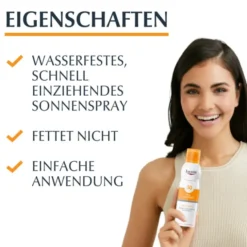 EUCERIN Sun Oil Control Body Transp.Aerosol LSF 30 200 ml
