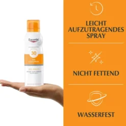 EUCERIN Sun Oil Control Body Transp.Aerosol LSF 30 200 ml