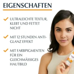 EUCERIN Sun Oil Control tinted Creme LSF 50+ hell 50 ml