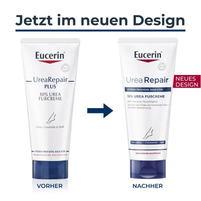 EUCERIN UreaRepair PLUS Fußcreme 10% 100 ml