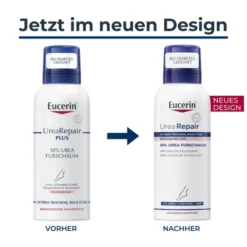 EUCERIN UreaRepair PLUS Fußschaum 10% 150 ml