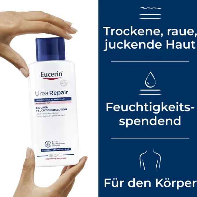 EUCERIN UreaRepair PLUS Lotion 5% mit Duft 250 ml
