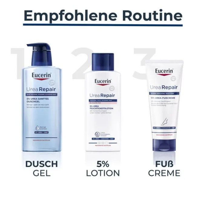 EUCERIN UreaRepair PLUS Lotion 5% mit Duft 250 ml