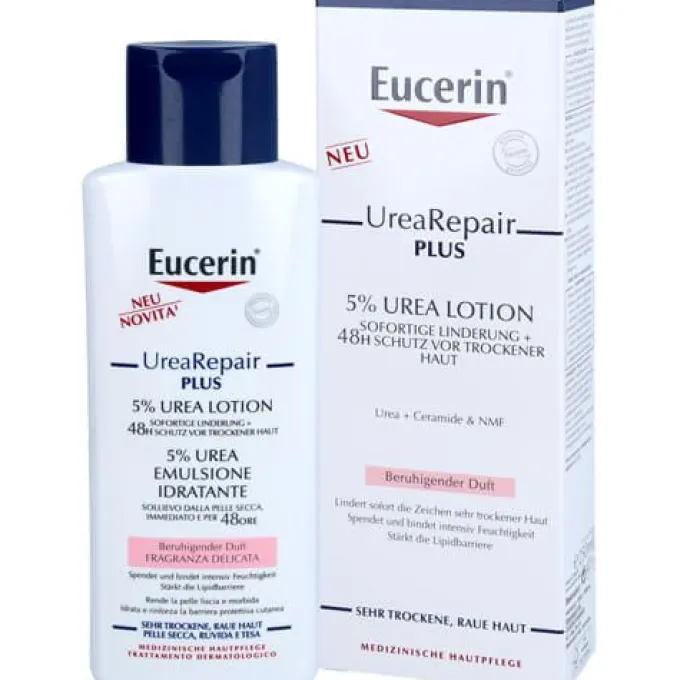 EUCERIN UreaRepair PLUS Lotion 5% mit Duft 250 ml
