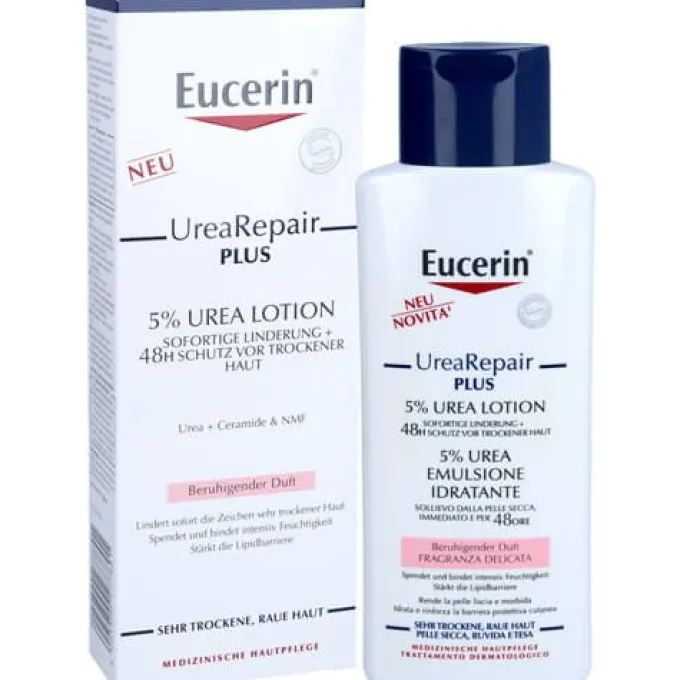 EUCERIN UreaRepair PLUS Lotion 5% mit Duft 250 ml