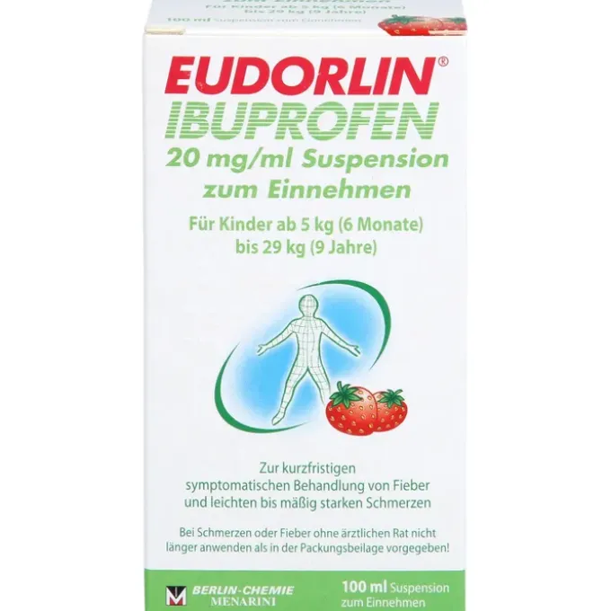 EUDORLIN Ibuprofen 20 mg/ml Suspension z.Einnehmen 100 ml