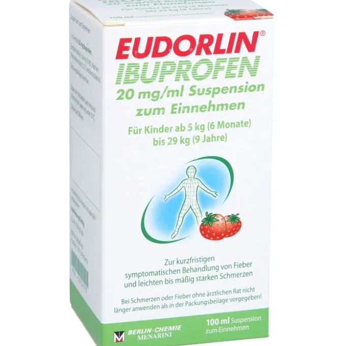 EUDORLIN Ibuprofen 20 mg/ml Suspension z.Einnehmen 100 ml