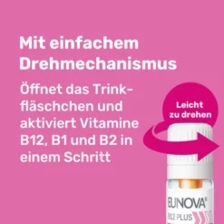 EUNOVA B12 Plus Trinkfläschchen 30 Stück