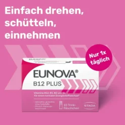 EUNOVA B12 Plus Trinkfläschchen 30 Stück