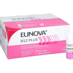 EUNOVA B12 Plus Trinkfläschchen 30 Stück
