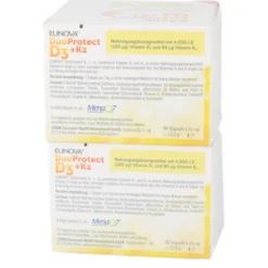 EUNOVA DuoProtect D3+K2 4000 I.E./80 μg Kaps.Kombi 180 Stück