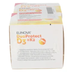 EUNOVA DuoProtect D3+K2 4000 I.E./80 μg Kaps.Kombi 180 Stück