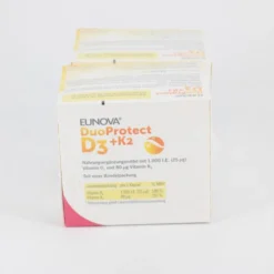 EUNOVA DuoProtect D3+K2 1000 I.E./80 μg Kaps.Kombi 180 Stück