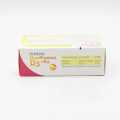 EUNOVA DuoProtect D3+K2 2000 I.E./80 μg Kapseln 30 Stück