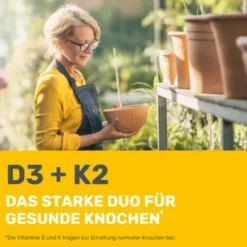 EUNOVA DuoProtect D3+K2 2000 I.E./80 μg Kapseln 30 Stück