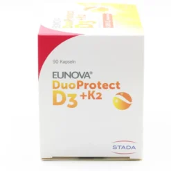EUNOVA DuoProtect D3+K2 4000 I.E./80 μg Kapseln 90 Stück