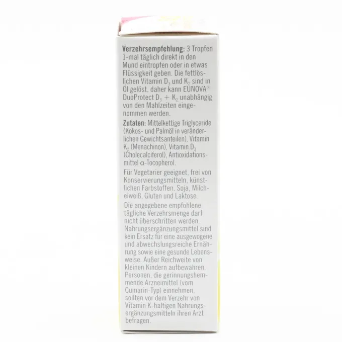 EUNOVA DuoProtect D3+K2 1000 I.E./50 μg Tropfen 11,50 ml