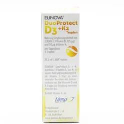EUNOVA DuoProtect D3+K2 1000 I.E./50 ?g Tropfen Set 2x11,5ml