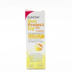 EUNOVA DuoProtect D3+K2 1000 I.E./50 ?g Tropfen Set 2x11,5ml