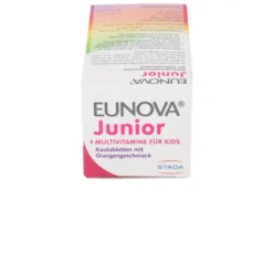EUNOVA Junior Kautabletten m.Orangengeschmack Set 2x30St