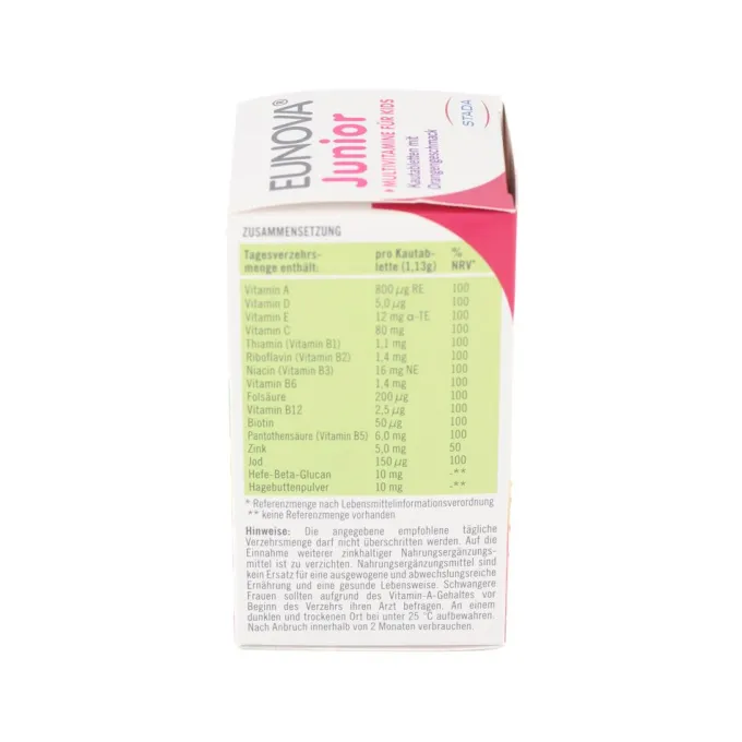 EUNOVA Junior Kautabletten m.Orangengeschmack Set 2x30St