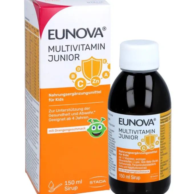 EUNOVA Junior Sirup m.Orangengeschmack 150 ml