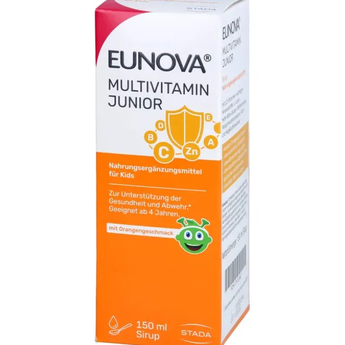 EUNOVA Junior Sirup m.Orangengeschmack 150 ml